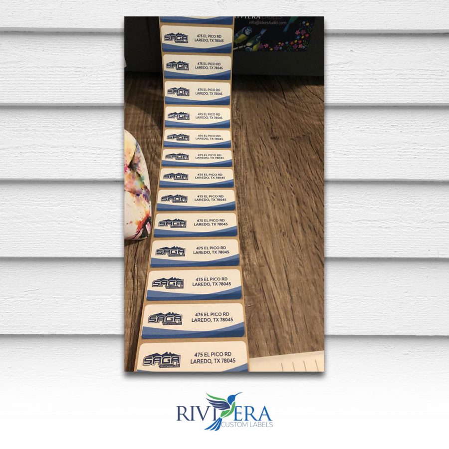 Shipping Labels – SAGA Trucking LLC.